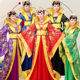 Black domineering queen and concubine trailing ancient Hanfu