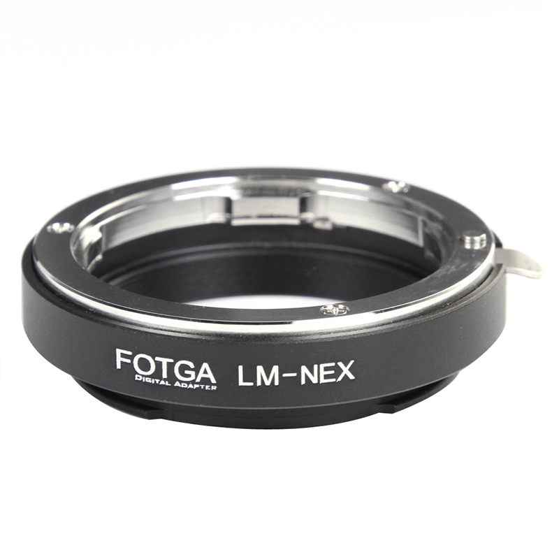 FOTGA LM-NEX鏡頭轉接環適用 Leica L/M轉SONY索尼NEX機身 A7