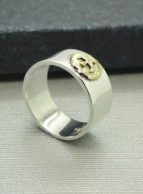 镀金老鹰男女款日韩风饰品戒指