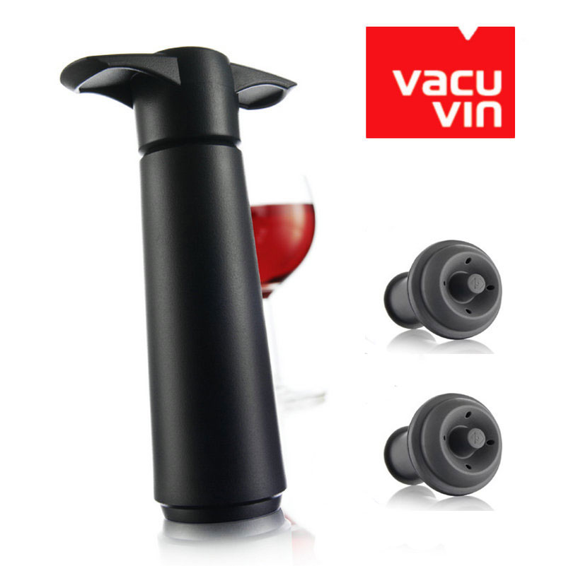 荷蘭進口Vacu Vin紅酒抽真空保鮮器 酒瓶塞 葡萄酒抽氣泵抽氣筒