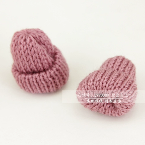 Шерстяная шапка ручной работы, детский аксессуар для волос, заколка для волос, в корейском стиле