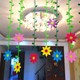 Kindergarten shopping mall primary school corridor decoration pendant classroom corridor environment layout double-sided bauhinia pendant flash sale