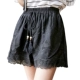 2018 quần short voan nữ mùa hè cao eo rộng kích thước lớn mặc quần legging chống sáng an toàn quần váy mỏng - Quần tây thường Quần tây thường