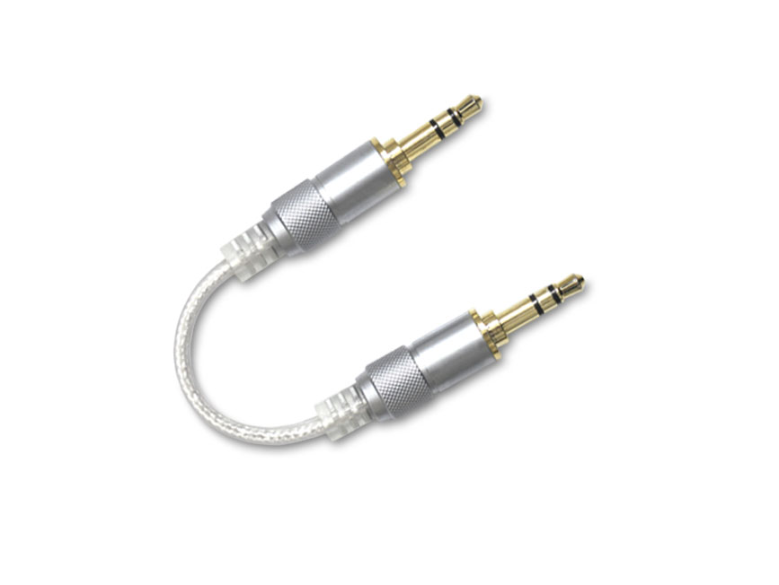 FiiO/飛傲 L16 3.5mm公對公音訊線專業發燒單晶銅AUX連線對錄線