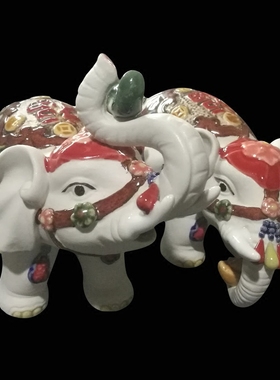 家居客厅新房开业礼品大象摆件