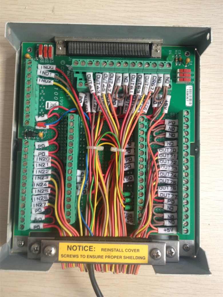 Ni LabVIEW scb-100/scb-68a 接线端子盒，可技术指导。已接好线 - 图3