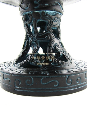 仿古青铜器博山炉熏炉工艺品礼品香熏炉檀香品茶家居装饰摆件装修