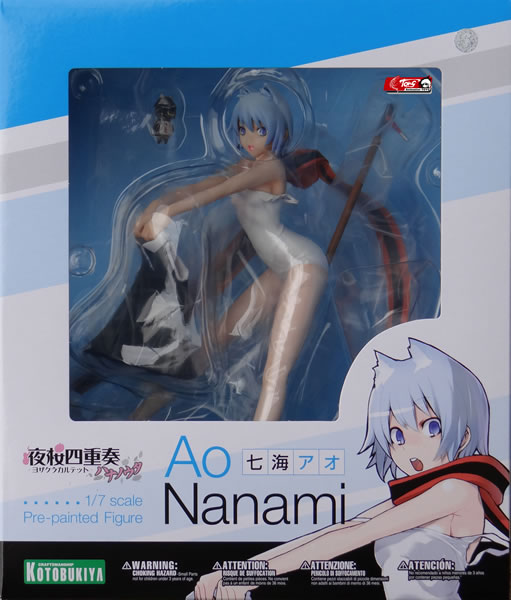 KOTOBUKIYA 寿屋 PP571 夜櫻四重奏 AO Nanami 花之歌 七海蓝 PVC - 图0