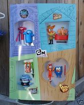 New Undemolished 2007 North American McDonalds Toy Cartoon Channel Character Toys