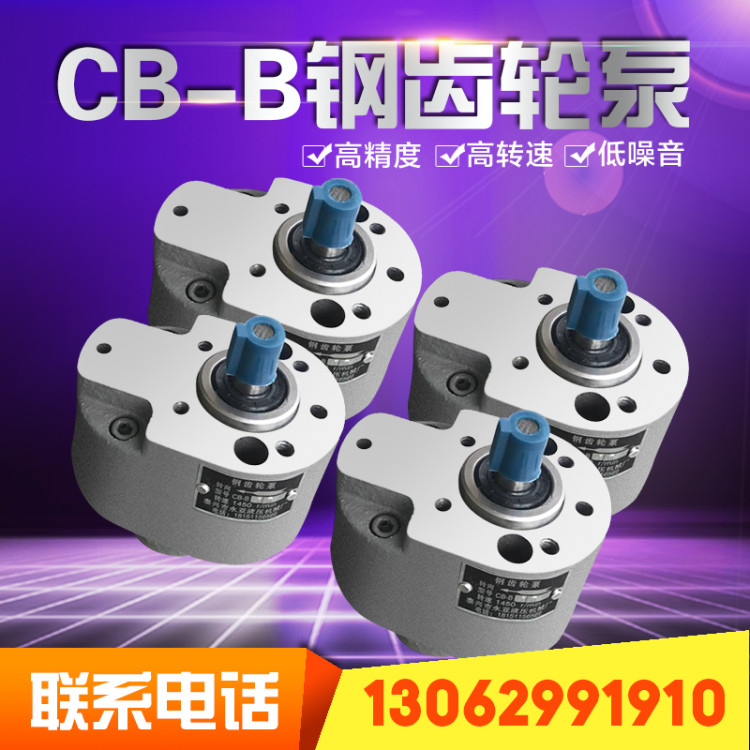 CB-B10/B4/B6F/B2.5/B16/B20/B25/B32/B50/B63/B100/B125钢齿轮泵-图2