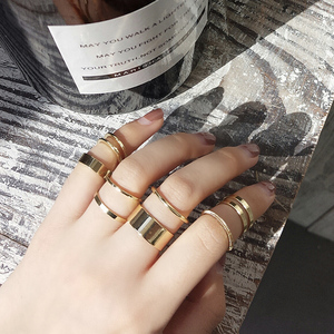 简约甜美关节戒指组合