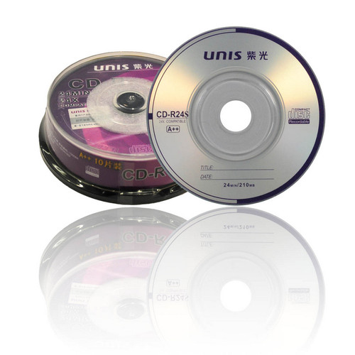 UNIS紫光 刻录盘   3寸CD  空白光盘 A++品质小光盘   可打印3寸小CD光碟 - 图0