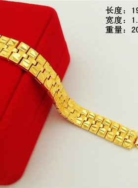 新款24k欧币饰品霸气宽久不褪色