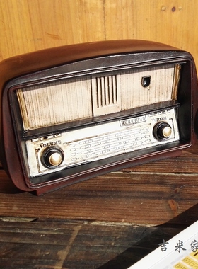 复古模型酒吧咖啡厅时光家居装饰