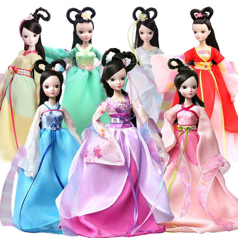 古装可儿娃娃叶罗丽心怡小布兵人朵精灵OB BJD女孩玩具生日礼物 - 图0