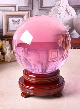 特价高档大小粉色电视柜水晶球