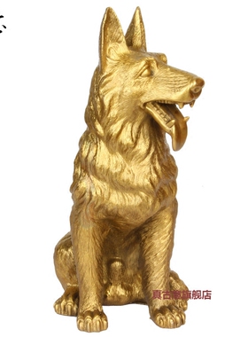 纯铜摆件装饰品生肖狗