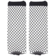 Vớ fishnet đen vớ nữ lưới rỗng vớ vớ ống ngắn gợi cảm mùa hè mỏng phần xu hướng cá tính - Vớ hàng tuần tất nữ Vớ hàng tuần