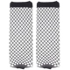 Vớ fishnet đen vớ nữ lưới rỗng vớ vớ ống ngắn gợi cảm mùa hè mỏng phần xu hướng cá tính - Vớ hàng tuần