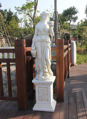 欧式仕女婚庆雕塑摆件