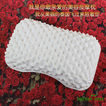 Deficit Flush PURE NATURAL LATEX PILLOW THAI IMPORTS LADY BEAUTY PILLOW CARE SHOULDER CERVICAL SPINE PILLOW MASSAGE PILLOWS