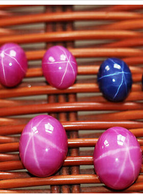 星光红宝石男女硬度高戒指戒面