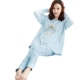 Xia Qi Mùa xuân và mùa thu Phụ nữ mang thai Trang chủ Nội thất Bộ đồ cotton Moon Bộ đồ ngủ cho con bú Bộ đồ ngủ cho con bú XQ-1758 - Giải trí mặc / Mum mặc váy bầu mùa đông Giải trí mặc / Mum mặc