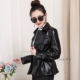 2019 thu đông da mới da nữ thời trang ngắn da cừu thắt lưng da áo khoác mỏng mỏng áo thủy triều - Quần áo da áo da nữ xịn nhập khẩu Quần áo da