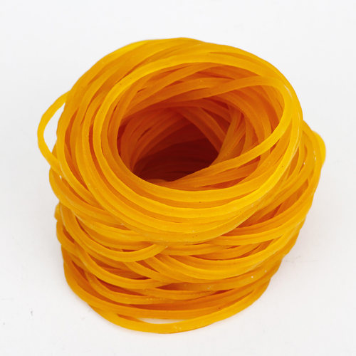 得力办公用品3218橡皮筋 橡胶圈浮胶圈皮筋 牛皮筋30克圆圈型 - 图1