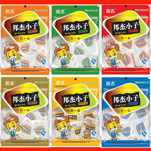 邦杰小子河南特产清真邦杰牛肉清香酱香辣小牛肉干休闲食品小吃 - 图0