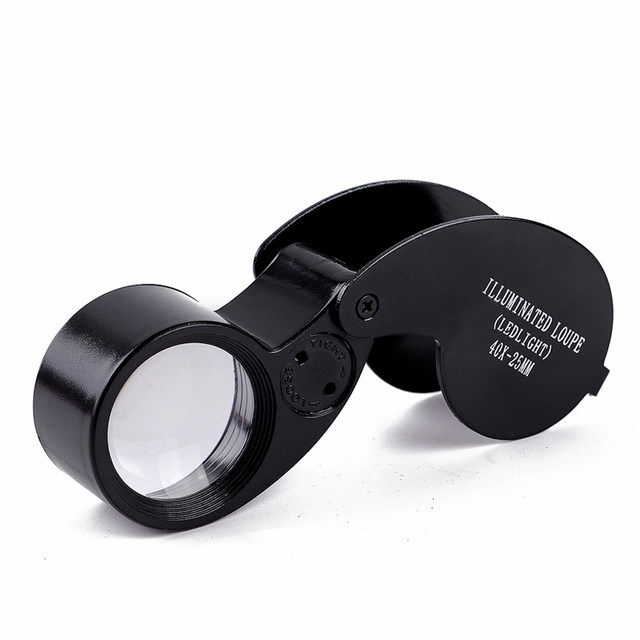 High-power high-definition portable geological jade magnifying glass