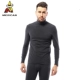 Scarecrow đồ lót mùa xuân và mùa thu nam cao cổ modal cotton thoải mái chạm đáy DC79710 - Áo ấm