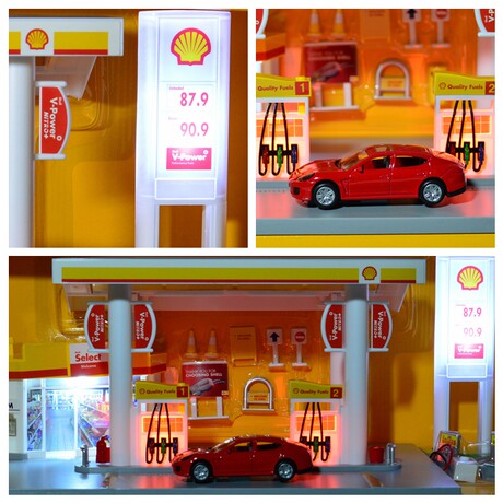 shell gas station toy