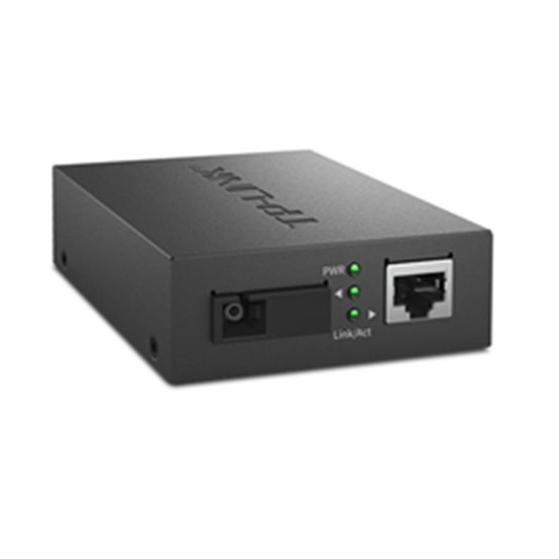 TP-Link 百兆单模单纤光纤收发转换器光电20公里 TL-FC111A - 图1