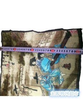 朝鲜民俗餐厅棉麻摆件