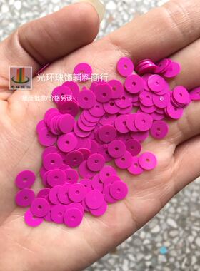 diy圆形浅蓝色辅料亮片