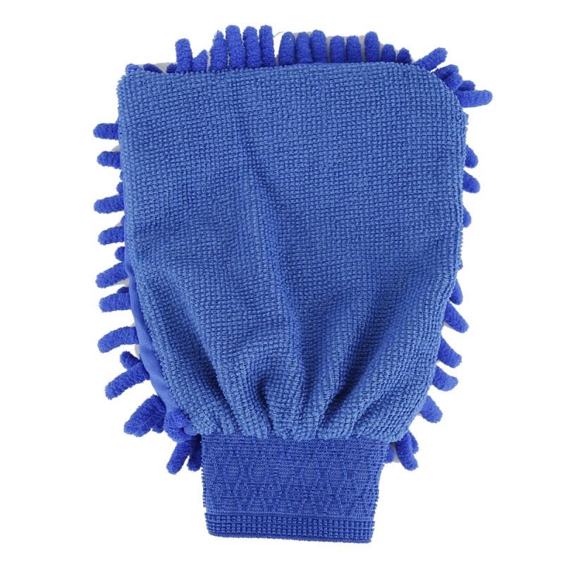 Chenille Durable Microfiber Car Wash Washing Cleaning Mitt G-图3