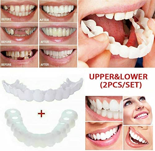 NLML Dentugre Teeth Teeporary Fake Teet Snap OnhVenmers - 图3