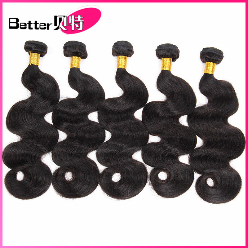 推荐1-3pcs 8A Brazilian virgin human hair extension body wav - 图0