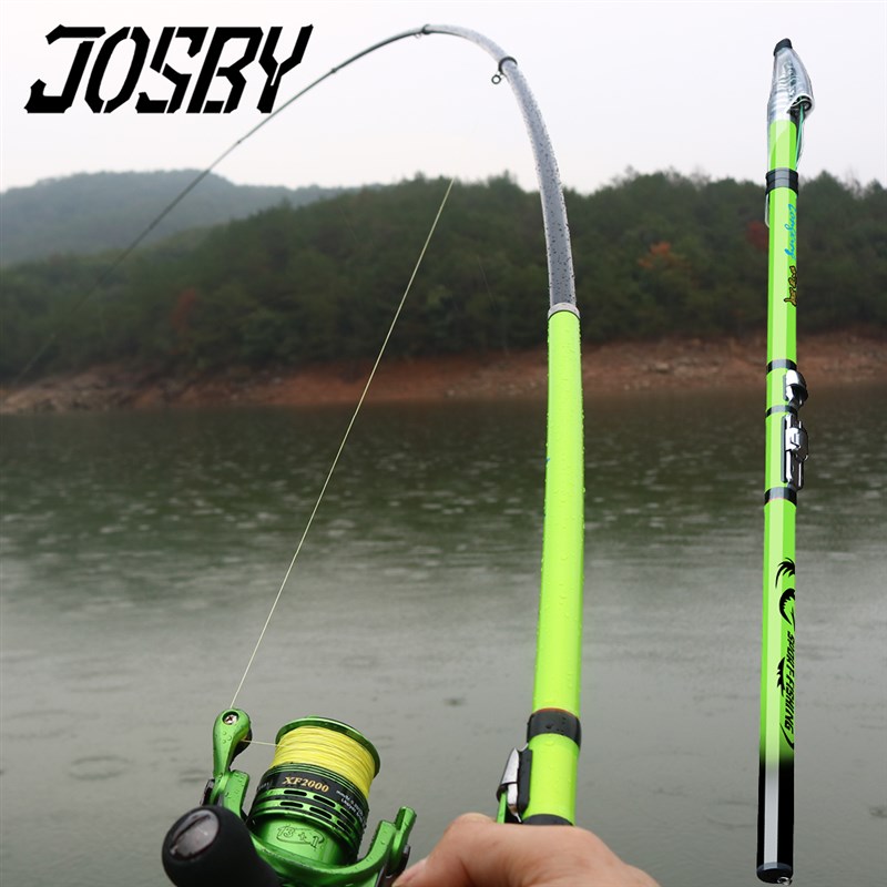 推荐JOSBY Carbon Fiber 3.6M 4.5M 5.4M 6.3M Spinning Fishing - 图1