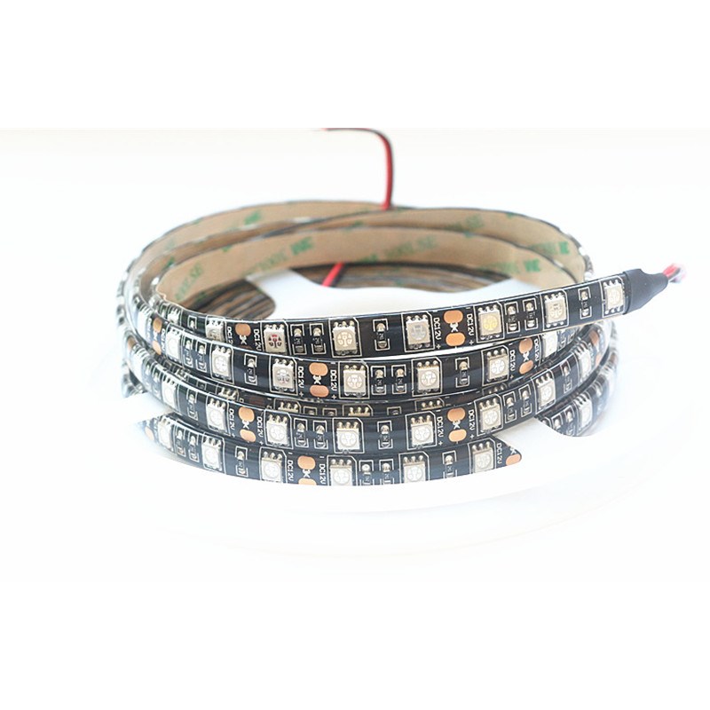 SMD 5050 Chip UV Led Strip Light Not waterproof White/Black - 图1