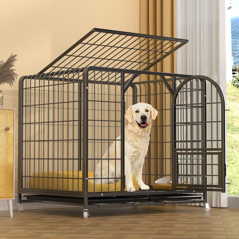 狗笼大型犬狗笼h子大型中型犬室内带厕所宠物笼金毛拉布拉多狗窝,淘宝优惠券,粉丝福利购,淘宝优惠卷
