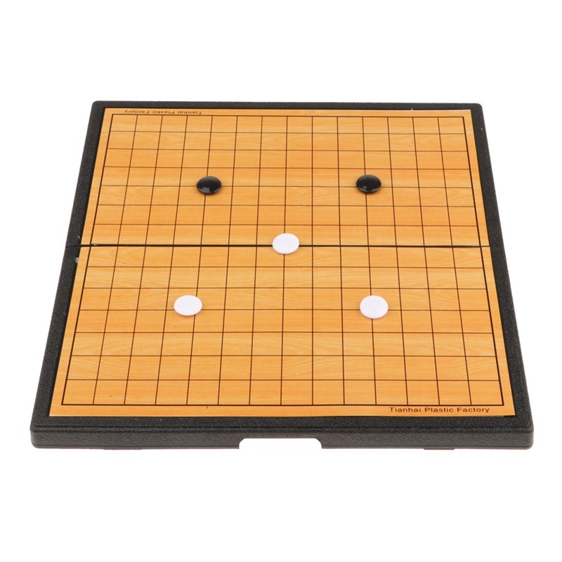 Family Fun Chinese Renju Checkers w/ Chess Board for Kids Tr-图0