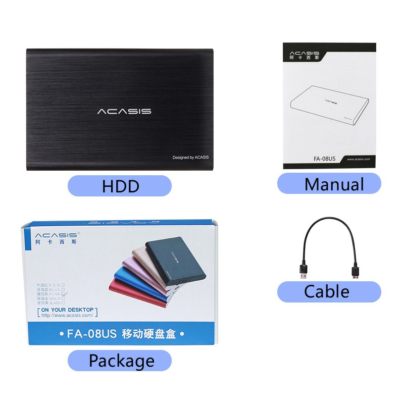 ACASIS External-Hard-Drive Server Laptop Hdd Portable Deskto - 图2