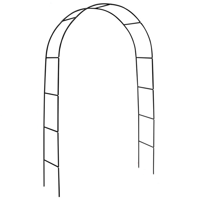 推荐园艺铁线莲月季拱形拱门花架爬藤架攀爬植物支架杆葡萄架户外 - 图3