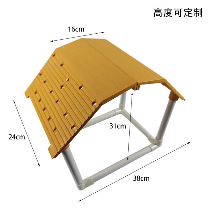 乌龟晒台diy乌龟晒台躲避浮y岛晒背台巴西龟草龟晒背台大号爬坡台 - 图1