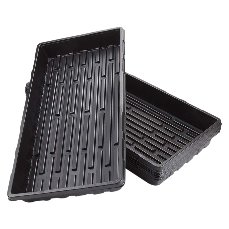 6 Packs Plastic Growing Trays Plant Seed Tray Seedling Start - 图0