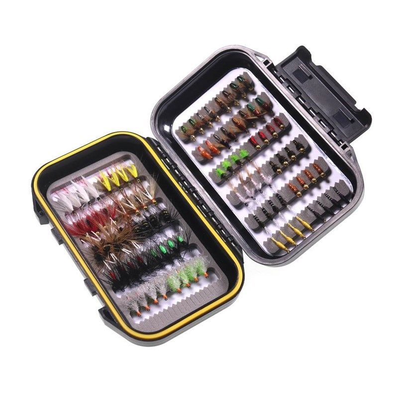 88只 飞蝇钩套装m通杀翘嘴马口罗飞草鱼鲤鱼神器纳米小虫路亚假饵,淘宝优惠券,粉丝福利购,淘宝优惠卷