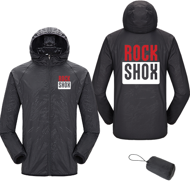 速发Rock Shox Women Men Thin Waterproof  jacket Sun Protecti - 图0