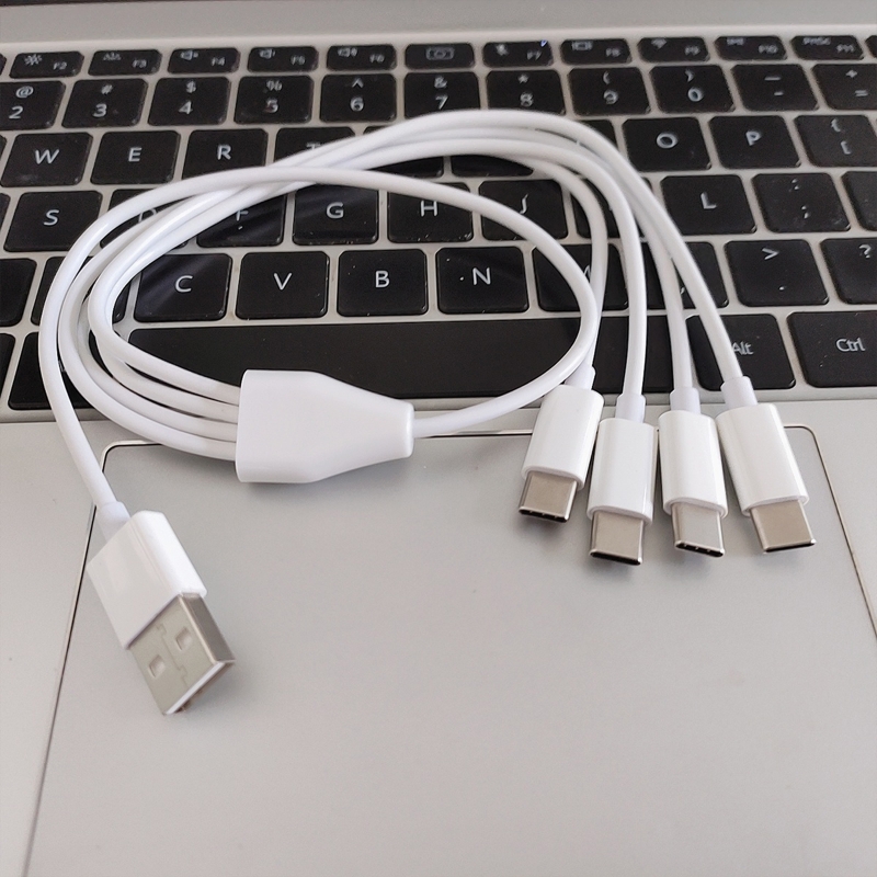 速发Multi 4 in 1 USB C Long Charger Cable Charging Cord Mult-图0